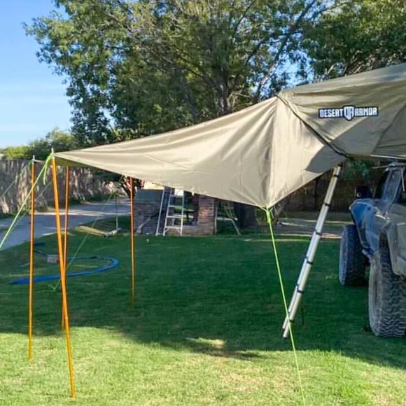 ROOF TOP TENT - Desert Armor Warrior XL / Tank XL RTT Awning - Picture 3 of 9